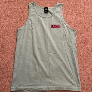 Obey Give Peace Celadon Tank Top